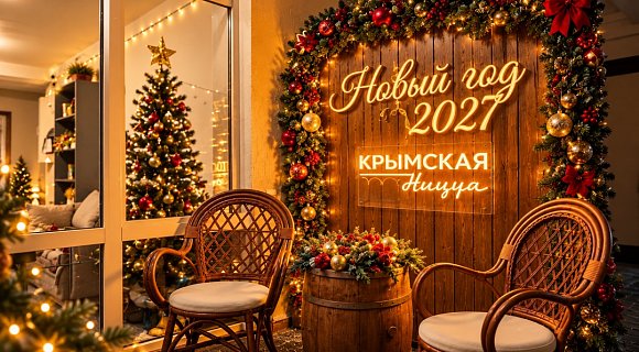 Новый год 2027 в Ялте: открыто бронирование в «Крымской Ницце»